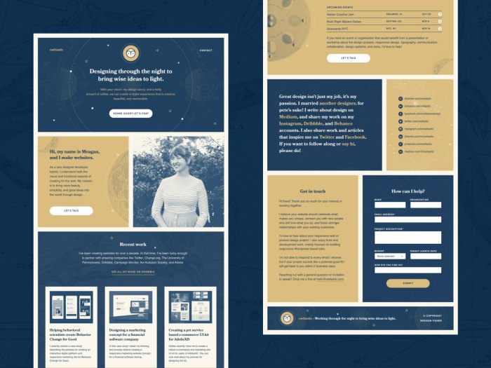 Portfolio design graphic tips create make meagan fisher creative dribbble what winning medium couldwell via