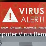 Virus removal cleanup computer